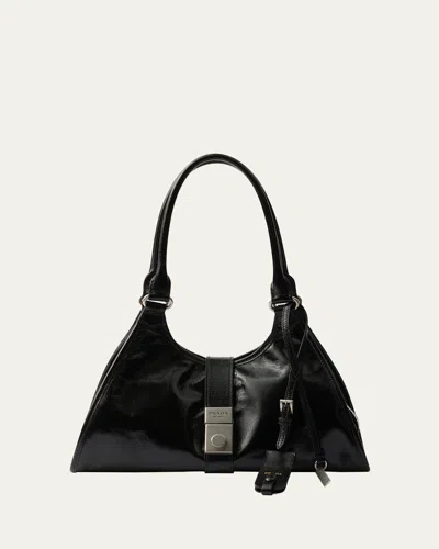 PRADA SOFT LEATHER SHOULDER BAG