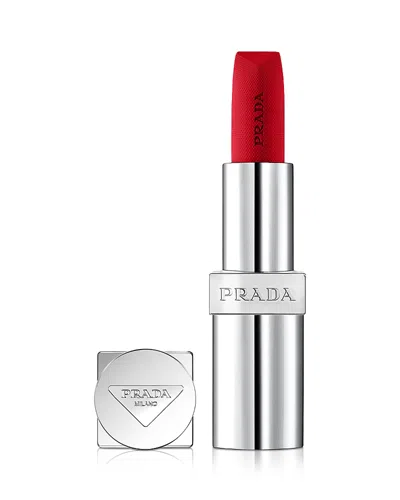 Prada Soft Matte Refillable Lipstick In Red