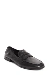 Prada Soft Penny Loafer In Black