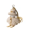 Prada Soft Robot Knit Keychain Charm In Multi