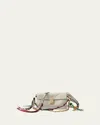 Prada Soft Sound Leather Shoulder Bag In F0pg7 Bianco N