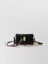 Prada Soft Sound Small Leather Shoulder Bag Charms