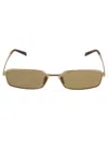 Prada 0pr A60s Rectangular Frame Sunglasses In Neutral