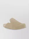 Prada Men Suede Leather Sabots