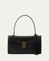 Prada Sound Medium Soft Leather Top-handle Bag In F0362 Pistacchio
