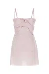 PRADA PRADA SPAGHETTI STRAPS MINI DRESS