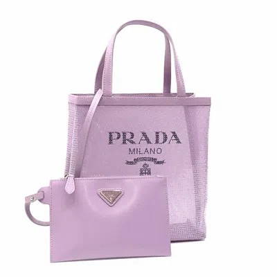 Pre-owned Prada Spangles Tote Bag () In Multi