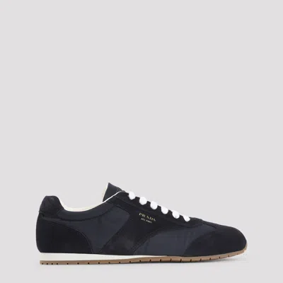 Prada Spark Low-top Sneakers In Black
