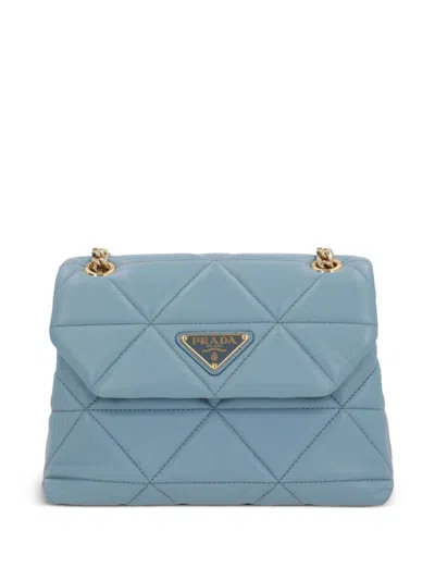 Prada Spectrum Shoulder Bag In Blue