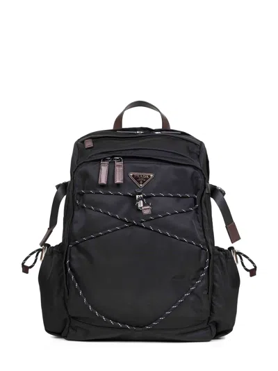 Prada Speedrock Backpack In Black