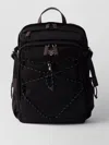 Prada Versatile Backpack With Multiple Storage Options In Black