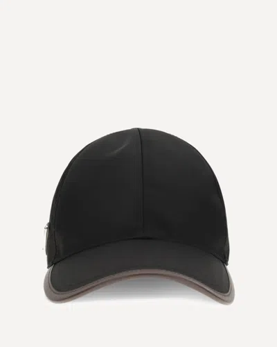 Prada Speedrock Baseball Cap In Re-nylon In Black