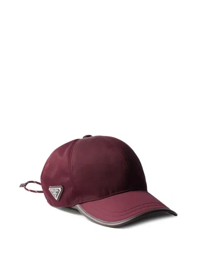 PRADA SPEEDROCK RE-NYLON BASEBALL CAP