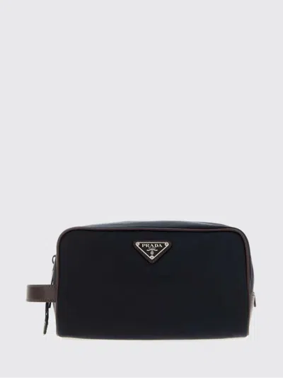 Prada Speedrock Re-nylon Beauty Case In Black