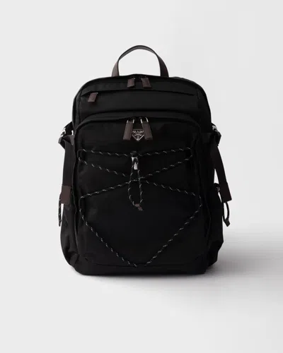 PRADA PRADA SPEEDROCK RE-NYLON AND LEATHER BACKPACK