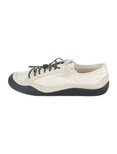 Pre-owned Prada Speedrock Sneakers In White