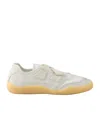 Prada Speedrock Technical Mesh And Leather Sneakers In White