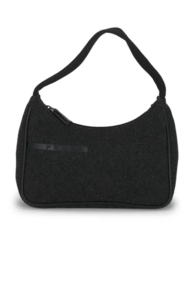 Pre-owned Prada Sport Hobo Bag In Black