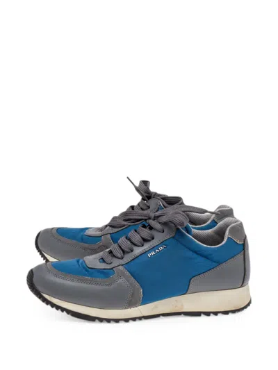 Pre-owned Prada Sport Low-top Sneakers In Blue