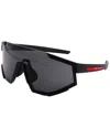 Prada Sport Men's Ps04wsf 39mm Sunglasses In Black