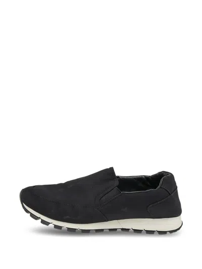 Pre-owned Prada Sport Slip-on Sneakers In Black