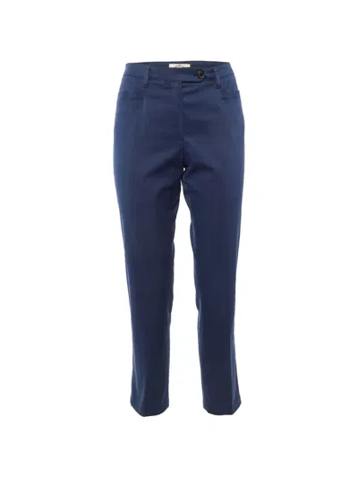 Pre-owned Prada Sport-regular Trousers In Blue
