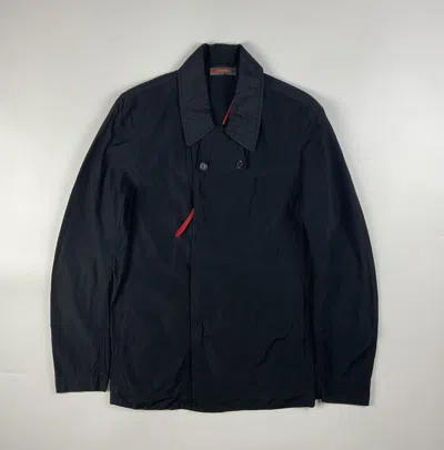 Pre-owned Prada Sports Blouson Zip Up Jacket In Black