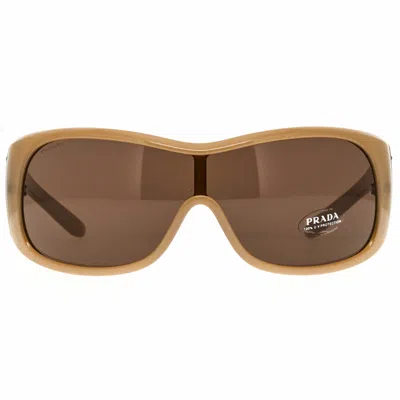 Prada Spr 14l 3bq-8c1 In Brown