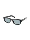 Prada Pr B11s 16k60p Nero Sunglasses In Black