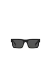 Prada Square Design Sunglasses In Black