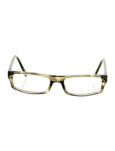 Pre-owned Prada Square Eyeglasses