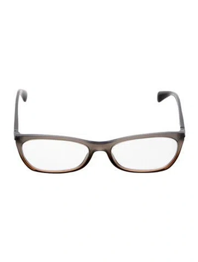 Pre-owned Prada Square Eyeglasses In Multi