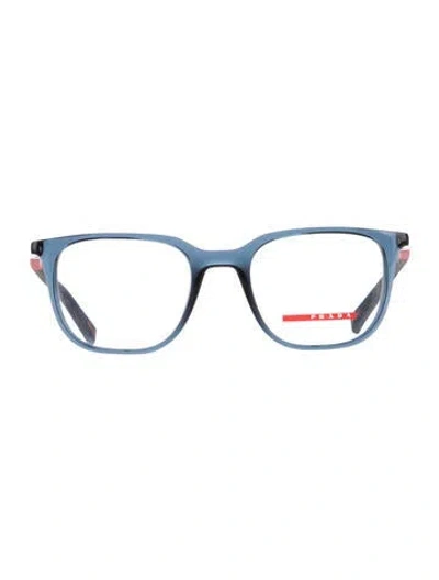 Pre-owned Prada Square Eyeglasses In Multi
