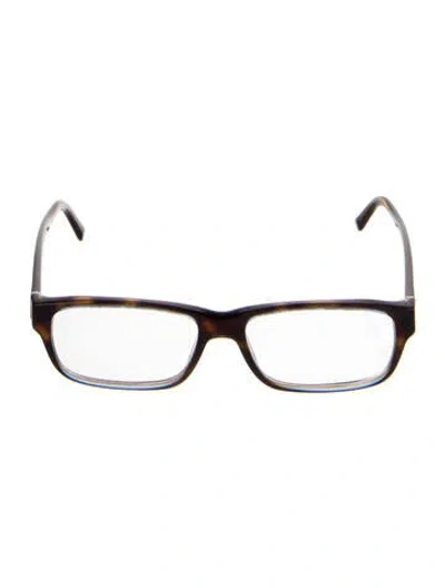 Pre-owned Prada Square Eyeglasses In Multi