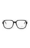 Prada Square-frame Acetate Glasses In Black