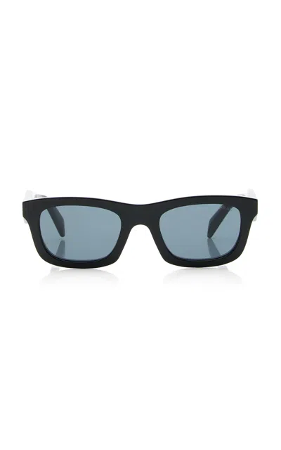 Prada Square-frame Acetate Sunglasses In Brown