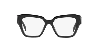 Prada Square Frame Glasses In 1ab1o1