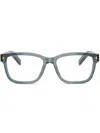 Prada Square-frame Glasses In Blue