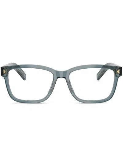 Prada Square-frame Glasses In Blue