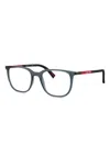 Prada Square-frame Glasses In Grey