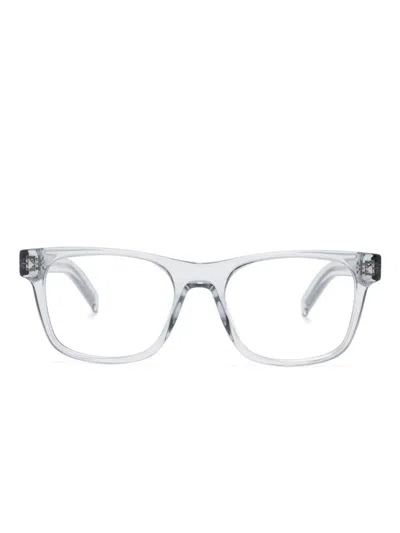 Prada Square-frame Glasses In Grey