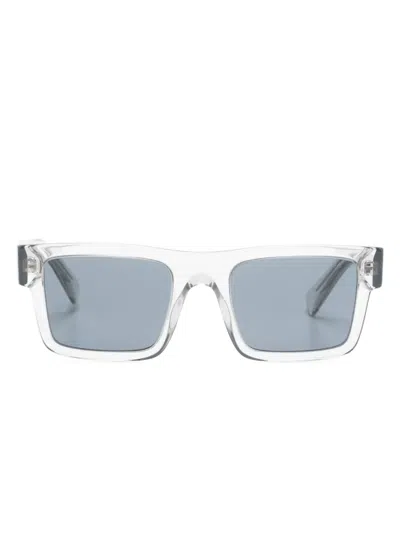 Prada Square-frame Glasses In Neutrals