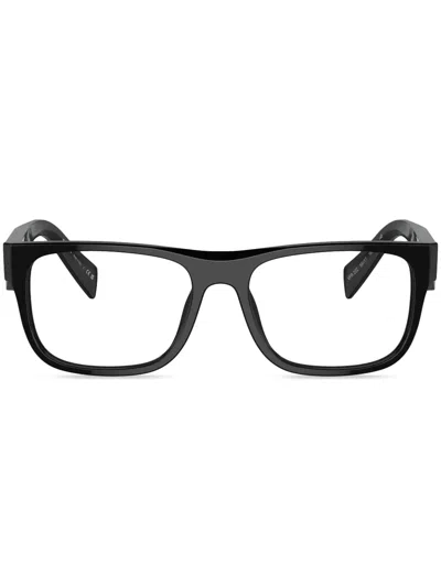Prada Square-frame Glasses In Schwarz