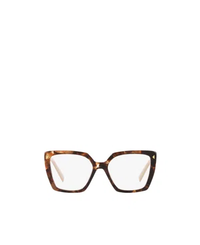 Prada Square-frame Glasses In White