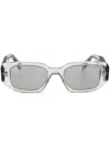 Prada Square-frame Sunglasses In 白色