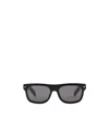 Prada Sunglasses With The Iconic Metal Plaque In Black
