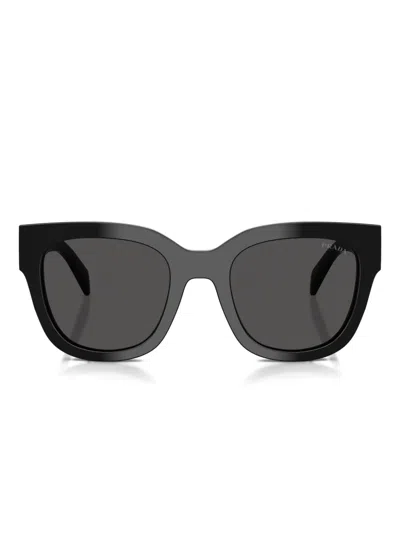 Prada Square-frame Sunglasses In Black