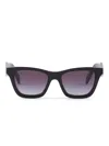 Prada Square-frame Sunglasses In Black