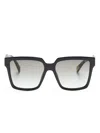 Prada Square-frame Sunglasses In Black