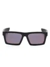 Prada Square-frame Sunglasses In Black